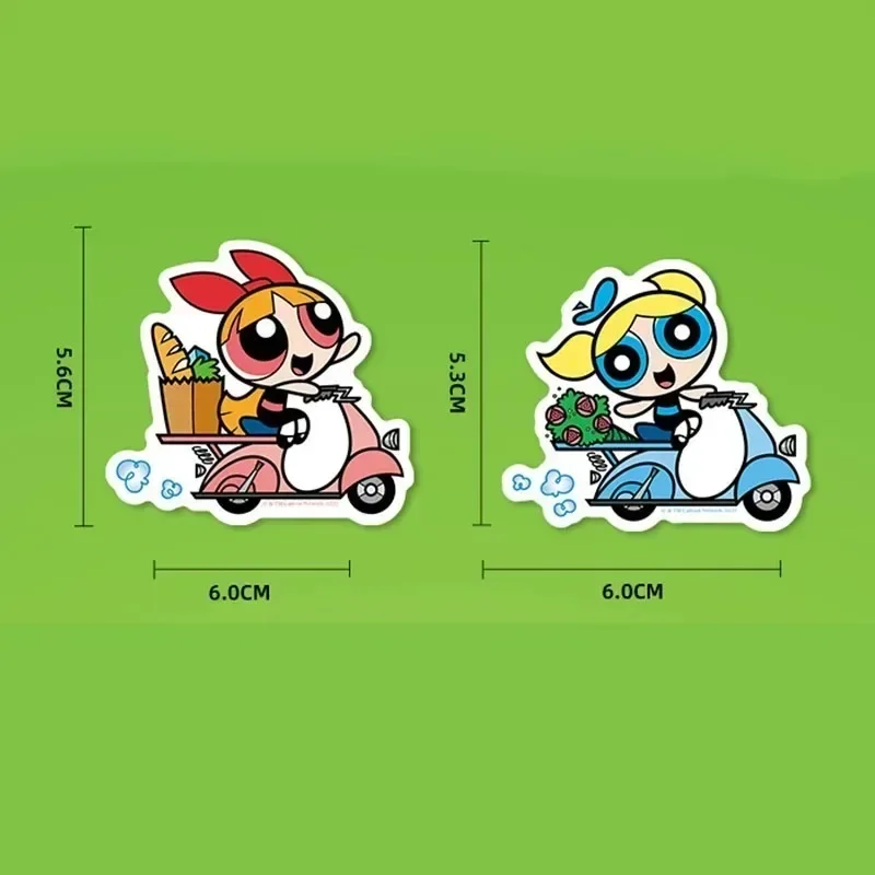 The Powerpuff Girls Animation Graffiti Stickers 10/30/50Pcs regalo per bambini telefono/Laptop/auto adesivi impermeabili fai da te decorativo