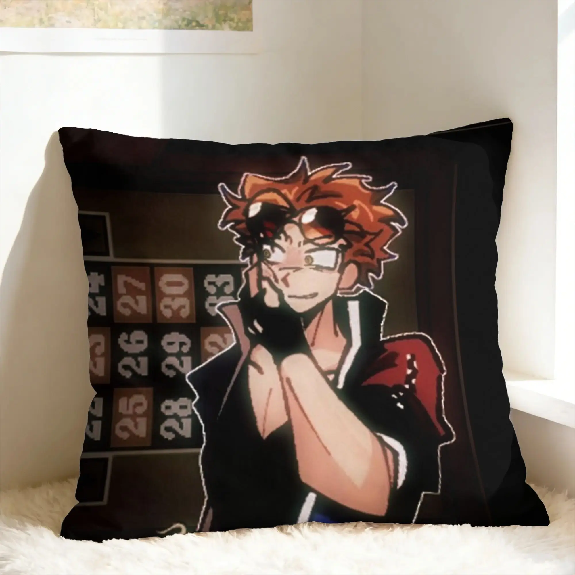 Benny Jackpot Crash Course Eddie Pillow Cover  Soft Cushion Cover Retro Trendy Pillow Case For Living Room Bed Chair