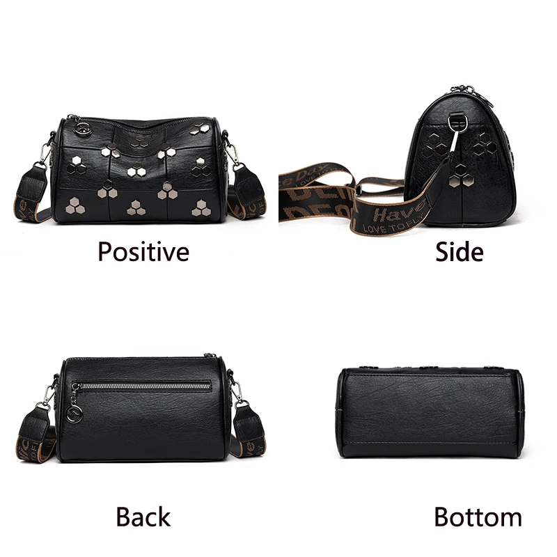 100% Genuine Women leather Bags High Quality Women leather Bags Fashion Shoulder Bag Designer Cowhide Handbags Messenger Bag