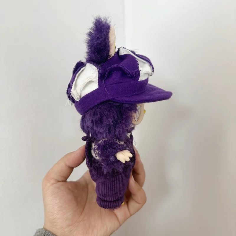 New 1:1 Monster Labubu Series 2.0 Fancy Purple Milan Fashion Vinyl Dolls Decoration Replica Desktop Ornaments Toys Birthday Gift