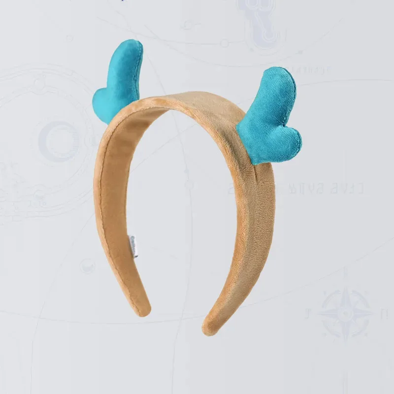 2025 aaa Game Honkai Star Rail Dan Heng Nicholas Leung Holiday Little Green Dragon Hair Hoop Headband Headwear Costume Accessori view 4