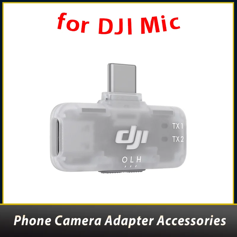 

For DJI Mic Series Mobile Receiver Phone Camera Adapter for DJI MIC Accessories Spot Wholesale