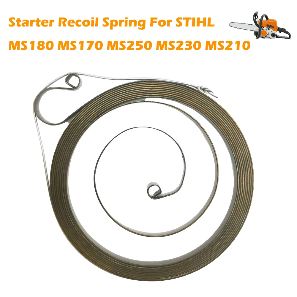 Starter Recoil Spring for STIHL MS180 MS170 MS250 MS230 MS210 MS 180 170 250 230 210 017 018 025 023 021 Chainsaw