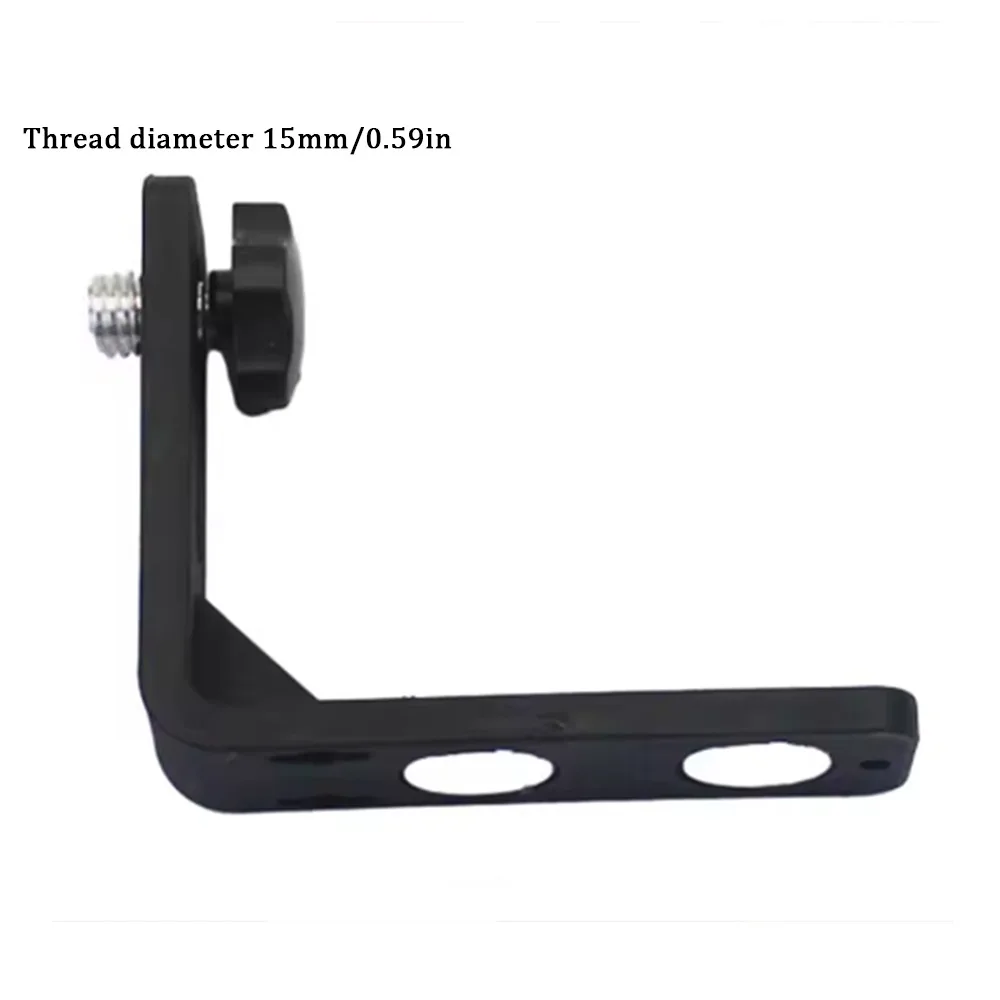 

L Shape Laser Level Bracket 1/4" 5/8" Thread Magnet Adsorption Strong Magnetic Bracket 360 Degree Rotating Enhanced Stability