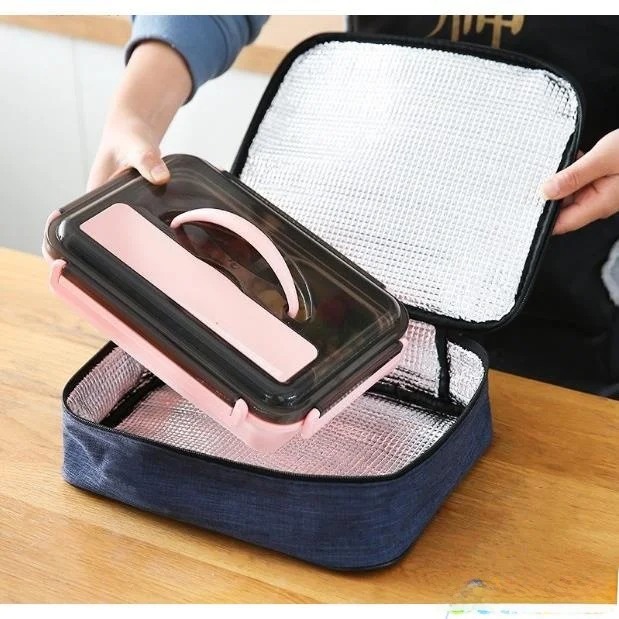 

Водонепроницаемая сумка для обеда, мужская портативная сумка для работы, маслостойкая плоская сумка, модная сумка для обеда для студентов, бренд Blue Valley