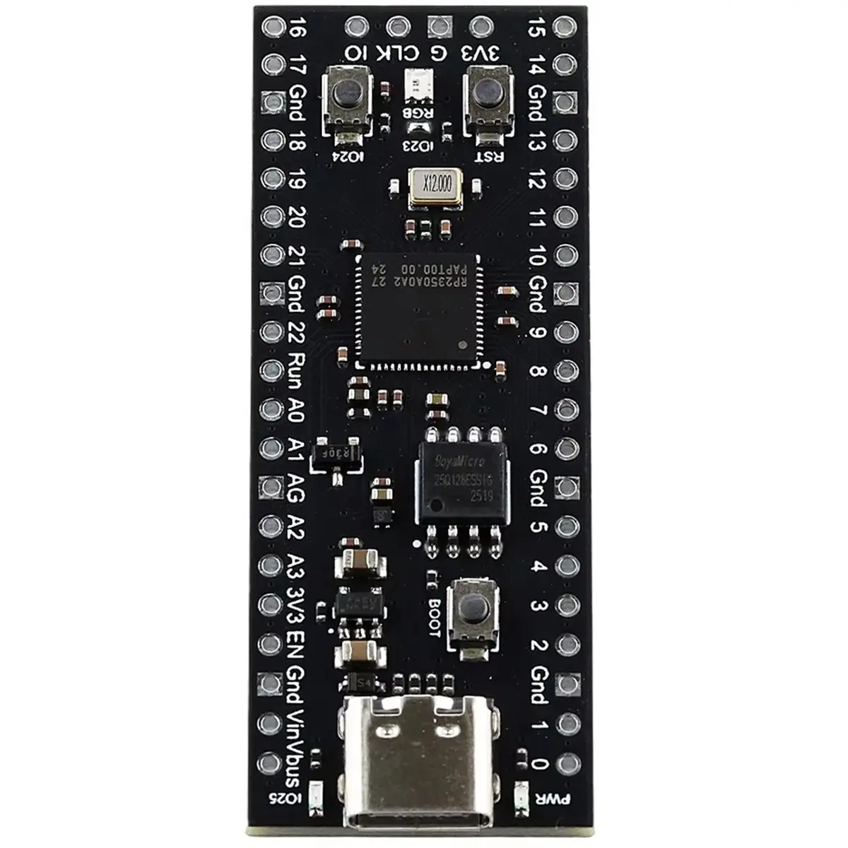Pico2 RP2350A Development Board TYPE-C USB RP2350A 16MB Microcontroller Compatible with for