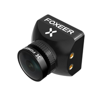 FOXEER 1500TVL Mini FPV Camera, 175° Ultra Wide Angle, 0.001Lux,PAL/NTSC & 4:3/16:9 Switchable, OSD, 4.5-16V for Racing Drone