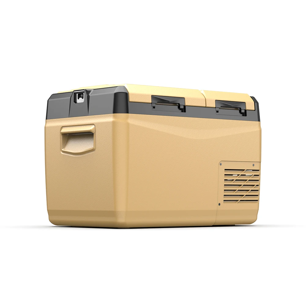 

KLS38 Alpicool car fridge 12V 24V DC Compressor Freezer dual-zone electric Cooler 100-240V AC Portable Car Camping Fridge