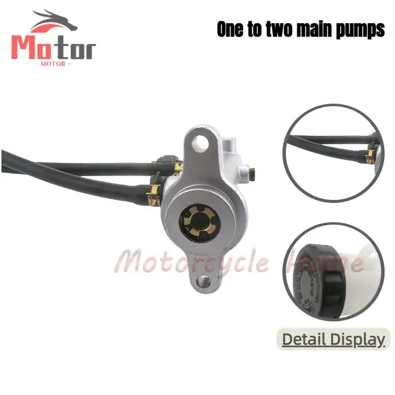 

Главный тормозной цилиндр для мотоциклов, картов и багги, подходит для моделей 90cc, 110cc, 125cc, 200cc, 250cc, 300cc