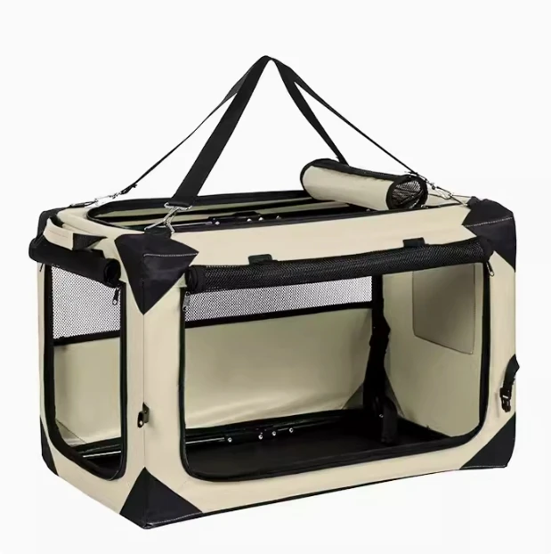 Cat Dog Carrier Pet Cat Cages Motorcycle Carriers Houses Travel Carrier Airline Approved Indoor Dog Kennel