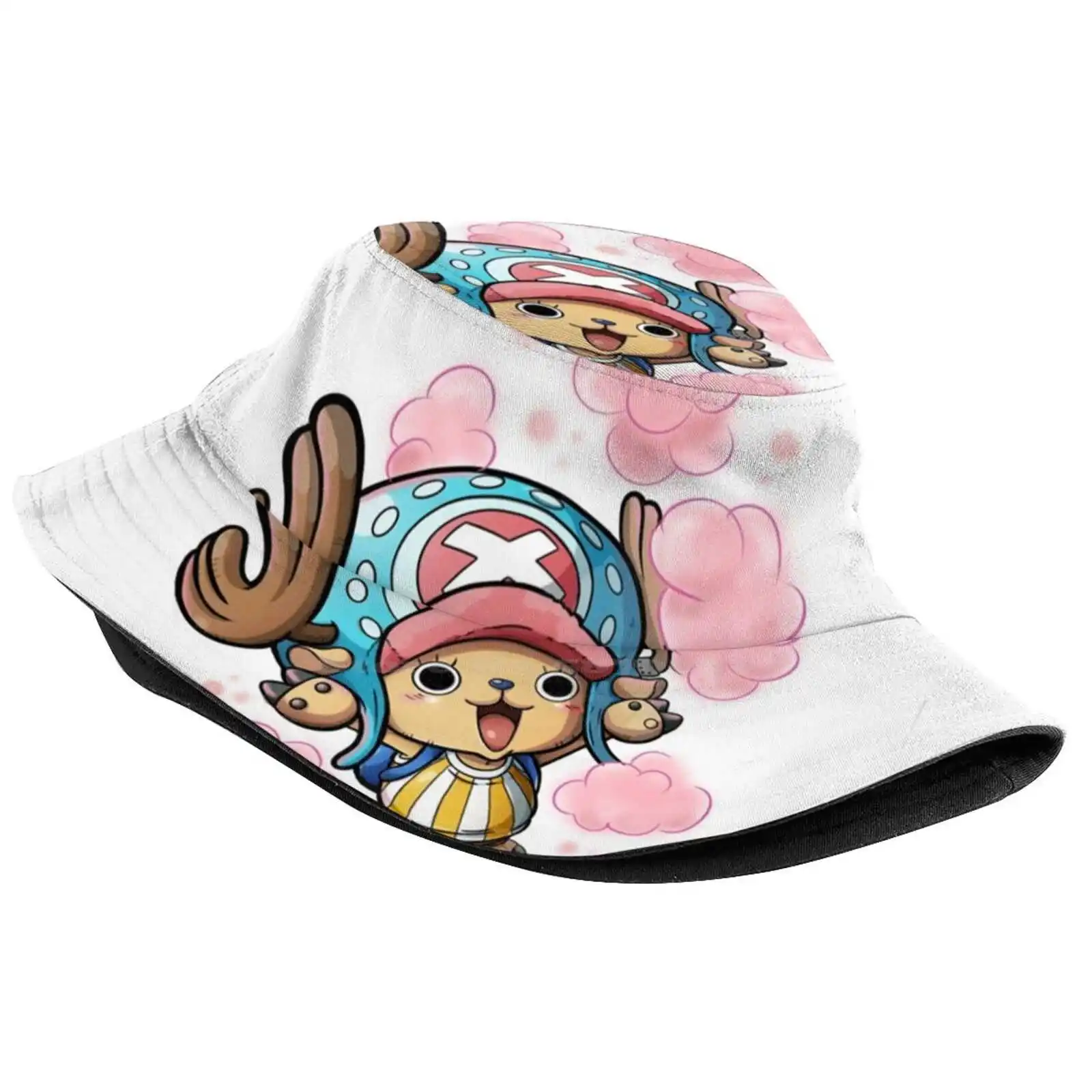 Chopper Sun Cap Fisherman Hat Bucket Hats Anime Manga Tonytonychopper Mugiwara Nakama Strawhat Cappello Di Paglia Luffy Zoro