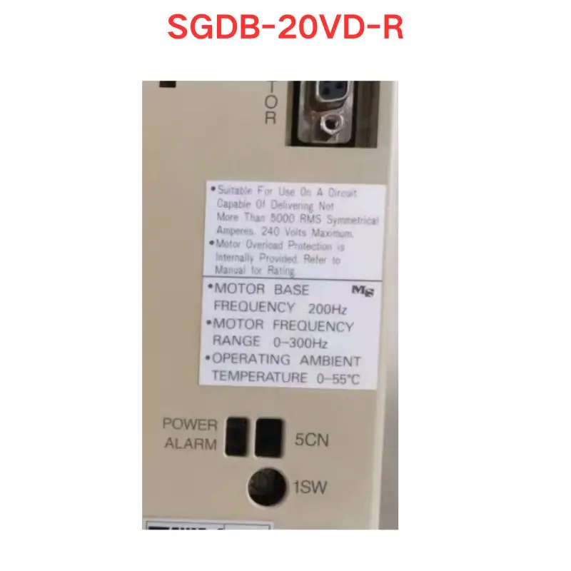 Used OEM disassembled parts SGDB-20VD-R Servo driver Functional test OK
