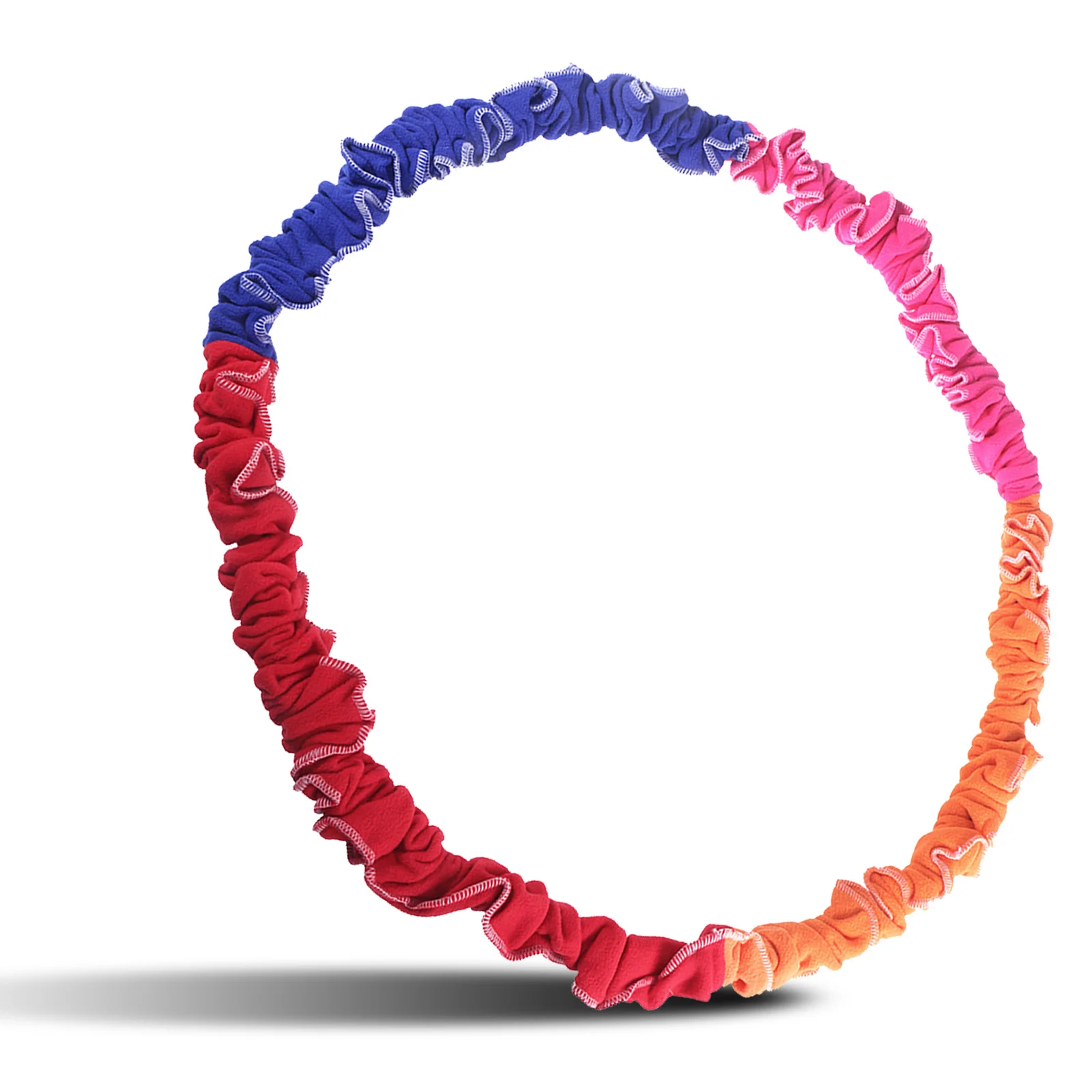 

1 шт., уличная детская эластичная радужная веревка, толстая двойная натяжная беговая тянущая кольцо, многопользовательская игра, школьный тренировочный инструмент