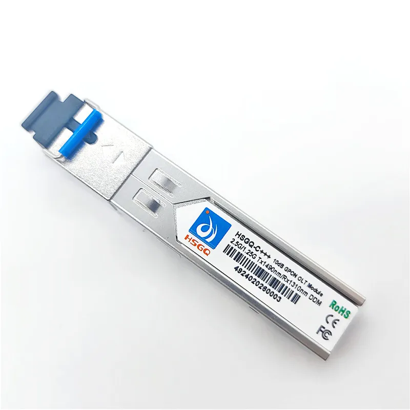 10dB GPON OLT C+++  SFP  Optical Fiber Module 10db  SFP Tx1490/Rx1310nm GPON OLT C+++ SFP Modules GPON  Transceiver SC Connector