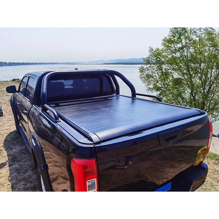 Drawstring style truck bed cover gmc sierra roller lid shutter   for SAIC Maxus T70 Australian Edition