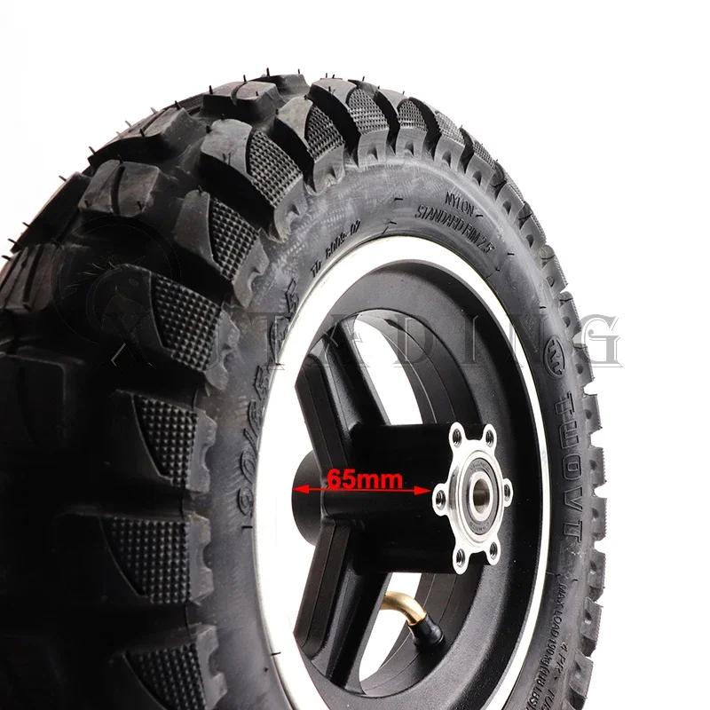 11 inch Tubeless Tire With Wheel Hub 90/65-6.5 Thickened Tire Vacuum off-road Tyre For Electric Scooter Modification Accessories