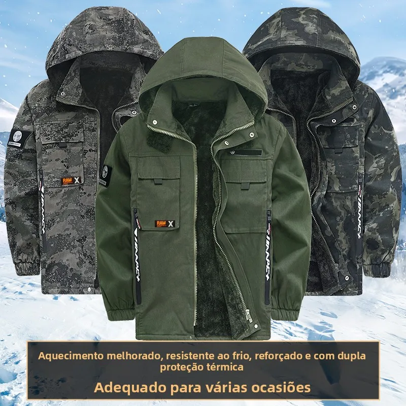 thickened-pure-cotton-workwear-set-for-men-and-women-winter-anti-scald-wear-resistant-multi-pocket-overalls-welding