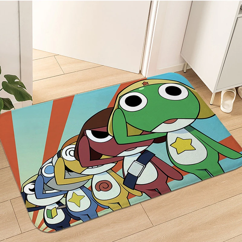 

Doormat Entrance Door Keroro Hallway Porch Foot Mat Non-slip Kitchen Bedroom Rug Slip-resistant Living Room Carpet Home
