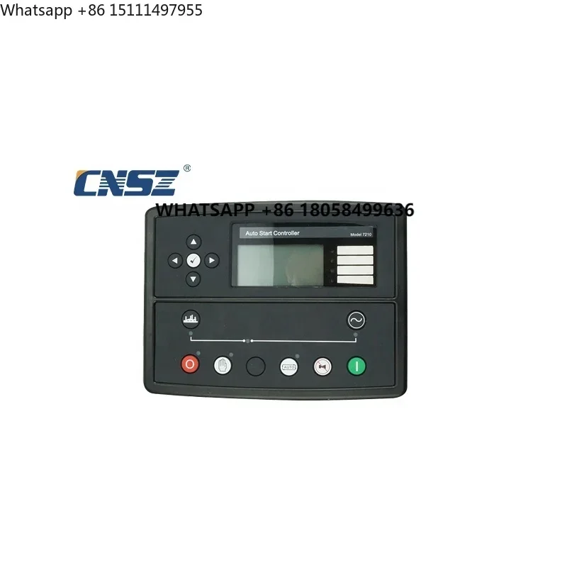 DSE7210 Genset Controller for Deep Sea Marine Applications, Featuring an Accurate Start LCD Display and Manufactured in China.
