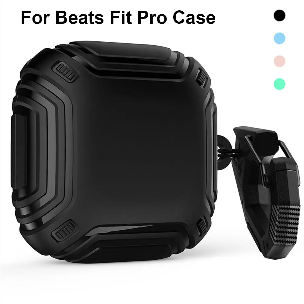 Portable Full Protection Shockproof Hard Shell TPU Earbuds Cover Case For Beats Fit Pro