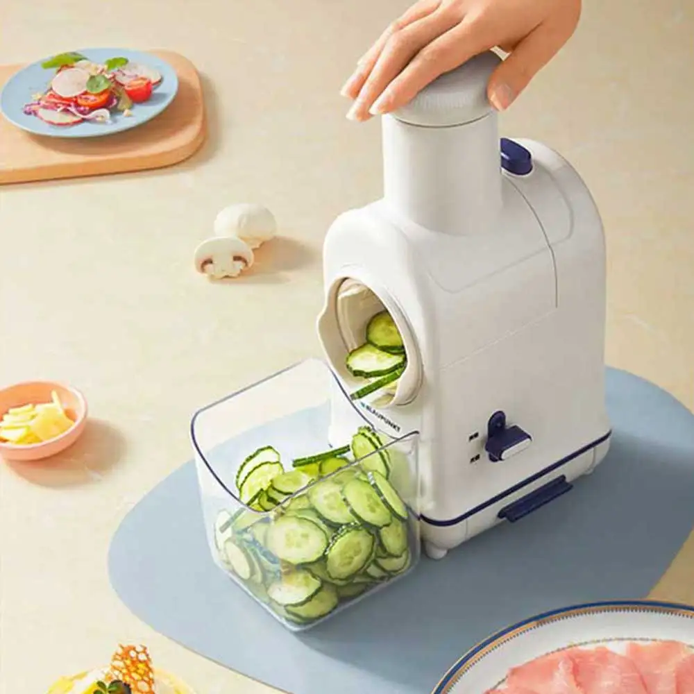 

Electric Vegetable Cutter Multifunctional Kitchen Household Food Shredder Potato Slicer