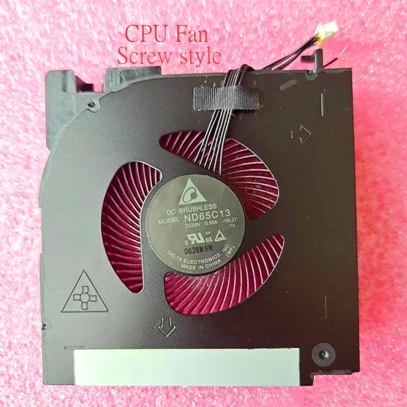 New Original Laptop CPU GPU Cooling Fan For Lenovo ThinkPad P53 Fan MG75090V1-1C050-S9A ND75C28-19C02 ND65C13 DC5V