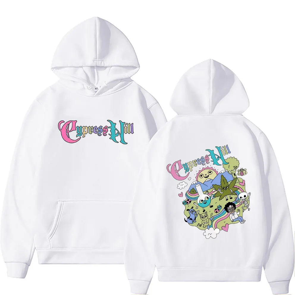 

Rapper Cypress Hill Cartoon Funny Style Print Hoodie Skeleton Graphic Hoodies Men's Women's Hip Hop Fashion Oversized Streetwear