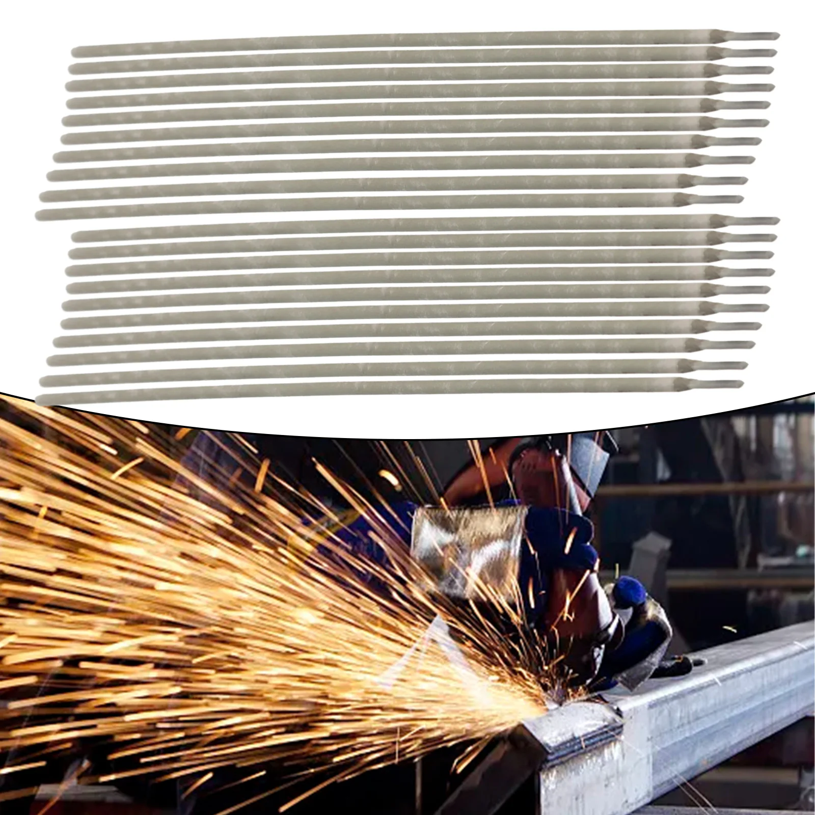 20pcs 304 Stainless Steel Electrode A102 Solder Wires Kit 9A-150A For AC/DC 1.0mm-4.0mm Welding Rod Industrial Welding Tools Set