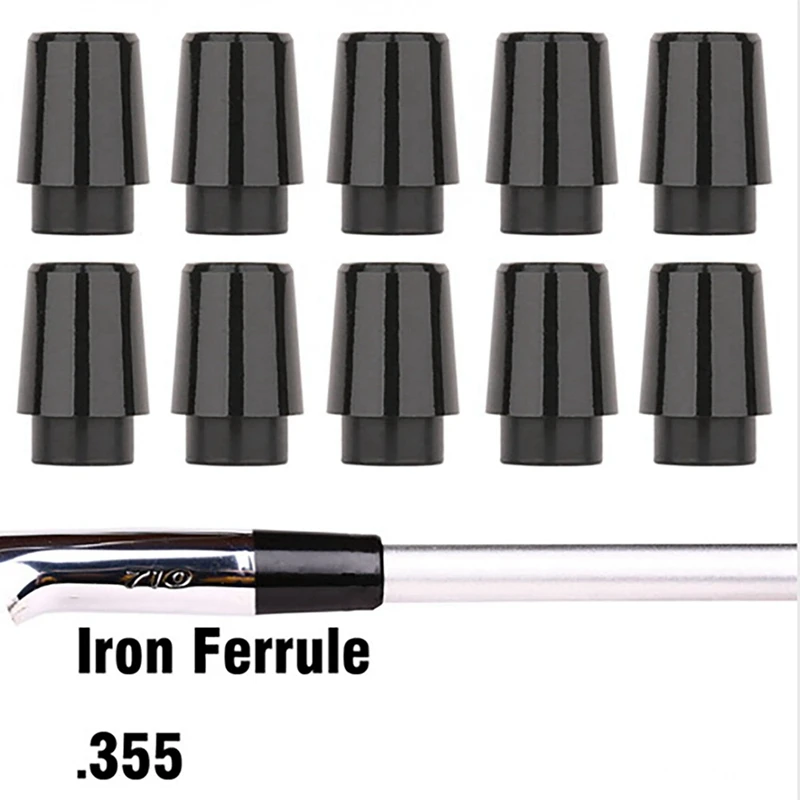 60 Buah Ferrule Golf Kompatibel dengan PXG Rons 0.355 Inci Ujung Rons Shaft Golf Club Shafts Sleeve Adapter