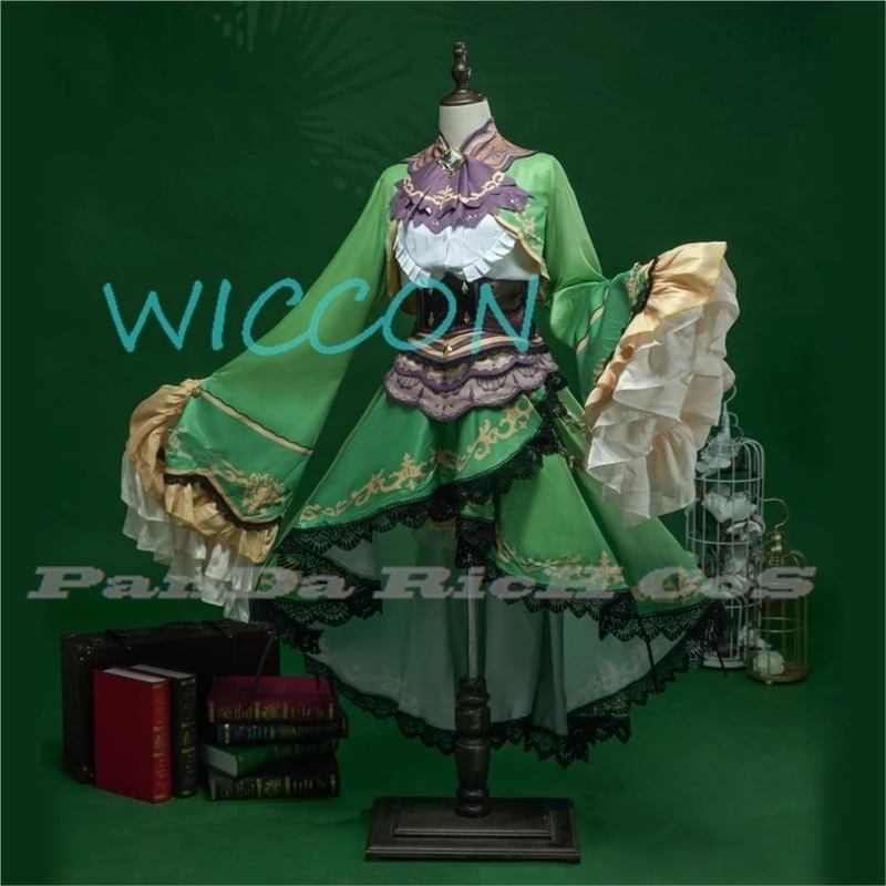 ساتونو الماس Umamusume جميلة ديربي تأثيري حلي شعر مستعار ذيل أحذية الكبار النساء الزي فستان موحد هالوين كرنفال البدلة