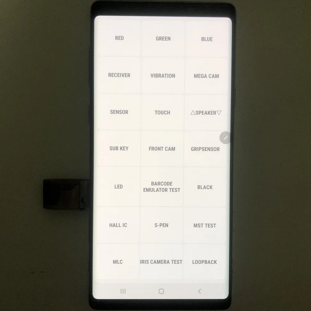 Super AMOLED For Samsung Note 9 N960U N960F N960B/S LCD Screen Display Touch Screen Digitizer With defect screen 100% testing