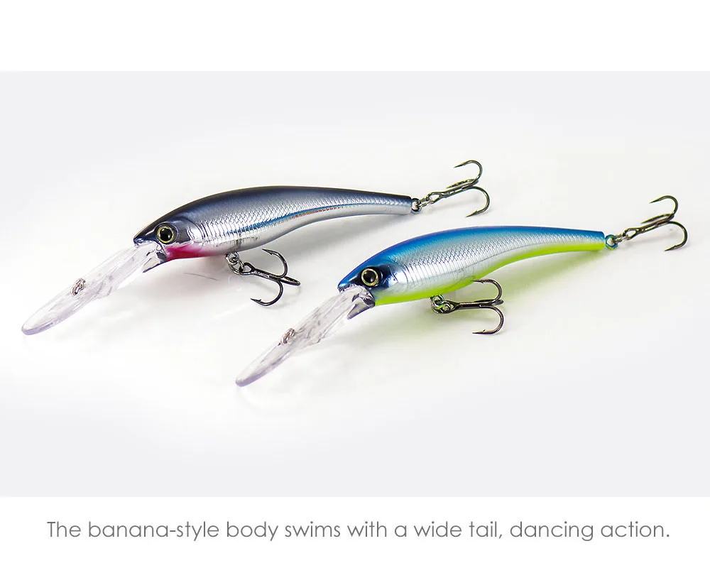 COUNTBASS Kurbelköder 90 mm 3-1/2" 13 g 1/2 oz. Tauchen 5 m 16 Fuß Angeln Kunststoff Shad Wobbler Barsch Leurre Angler's Hardbait Köder – Detail 9