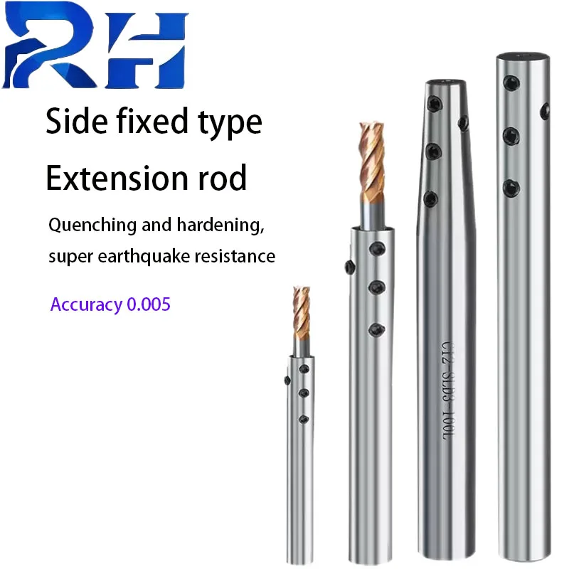 Numerical Control Tool Precision Side-Fixed SLD Extension Rod Anti-Seismic Deep Hole Small Straight Shank C8/C10/C12/C20