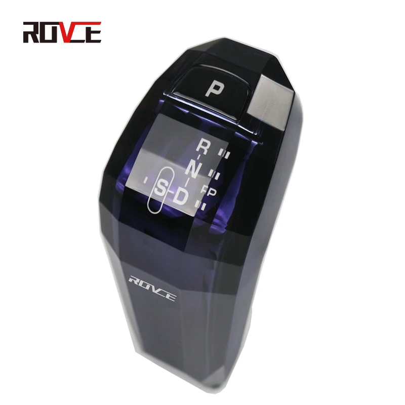 ROVCE Gear Shift Knob Shifter Lever for Land Rover Range Rover Sport Evoque Discovery 2014-2022 Car Accessories