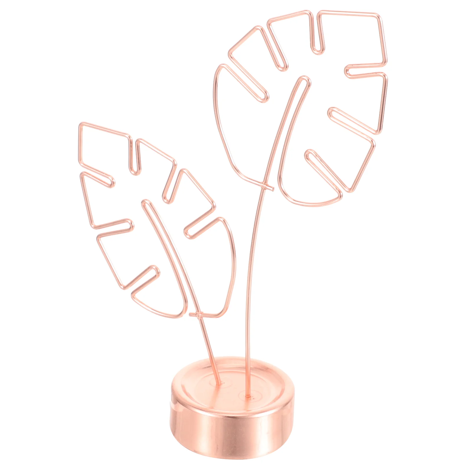 Note Folder Trays Picture Fixed Clips Business Card Holder Desktop Clamp Tabletop Photo Stainless Steel Party Memo