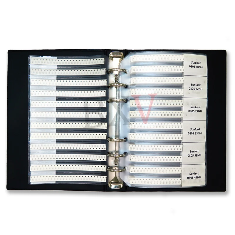 0402 0603 0805 1206 Stackup Inductor 550PCS 1100PCS 1300PCS 1900PCS 2100PCS 2600PCS  Multilayer Ceramic Inductor SMD Sample Book