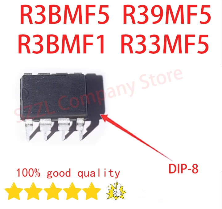 5/PCS New Original R3BMF5 R39MF5 R3BMF1 R33MF5 DIP8 Air conditioning solid state relay In Stock