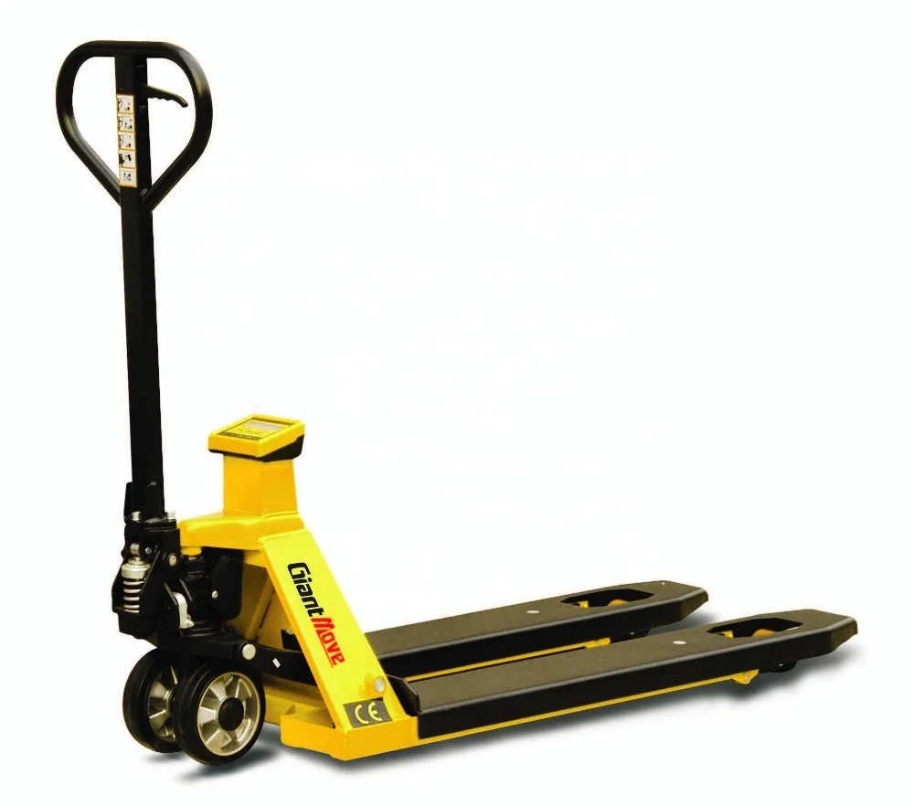 

Economical Design 2 Ton Fork Lift Jack Hydraulic Hand Pallet Truck With Weight Scale