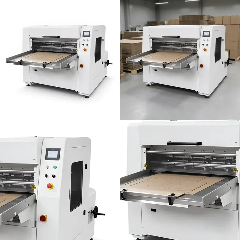 Semi-automatic Electric Die Cutting Machine Paper Processing Equipment for Cardboard Craft