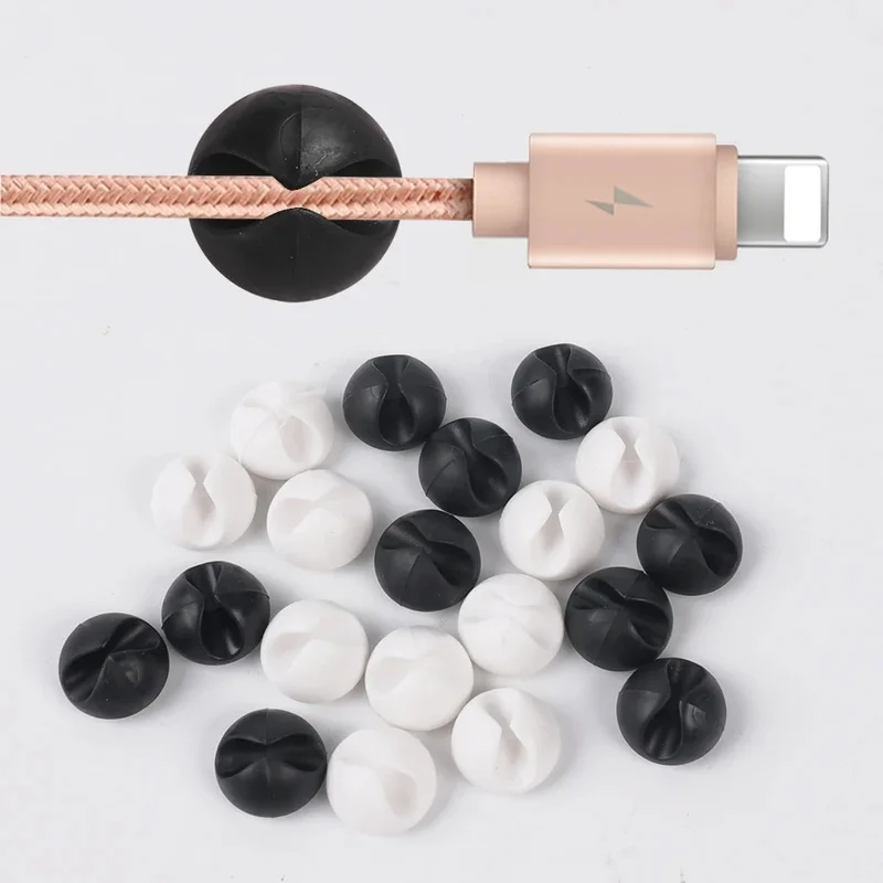 15-60Pcs Car Dashboard Cable Clips Cord Organizer Charger Cable Line Holder for Car USB Charging Tablet Auto Interior Accessorie