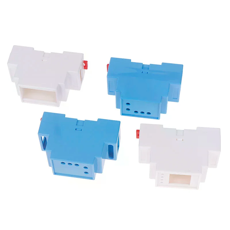 1pc Din Rail Box Plastic Box 4Colors 88x37x59mm 35-Rail Plc Junction Electronics Project Case Mounting Instrument Housing view 4