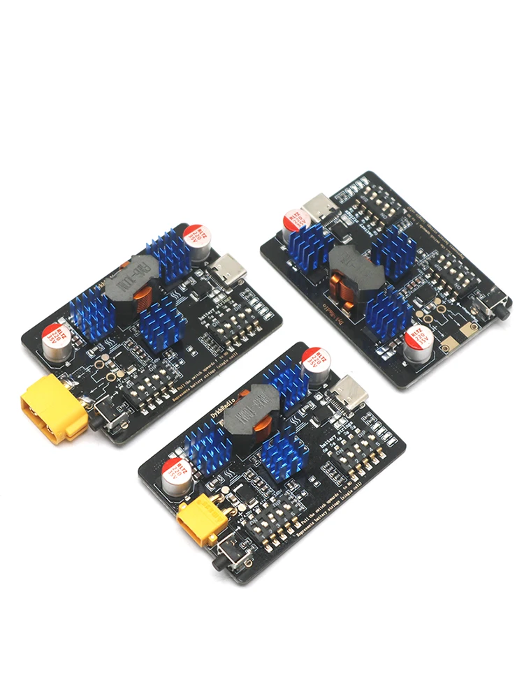 PD3.1 140W Bidirectional Fast Charging 2S 3S 4S 5S 6S Lithium Battery XT30 XT60 Drone Charger Board Liion Lifepo4 BMS Power BanK