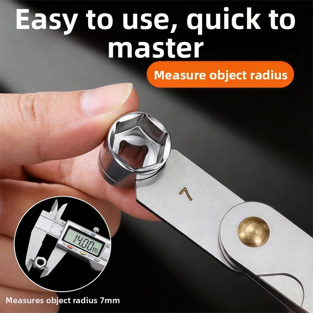 Thickness Measurement Feeler Gauge Set For Workshop Brass Construction For Toolkits Precision Measurement Tool