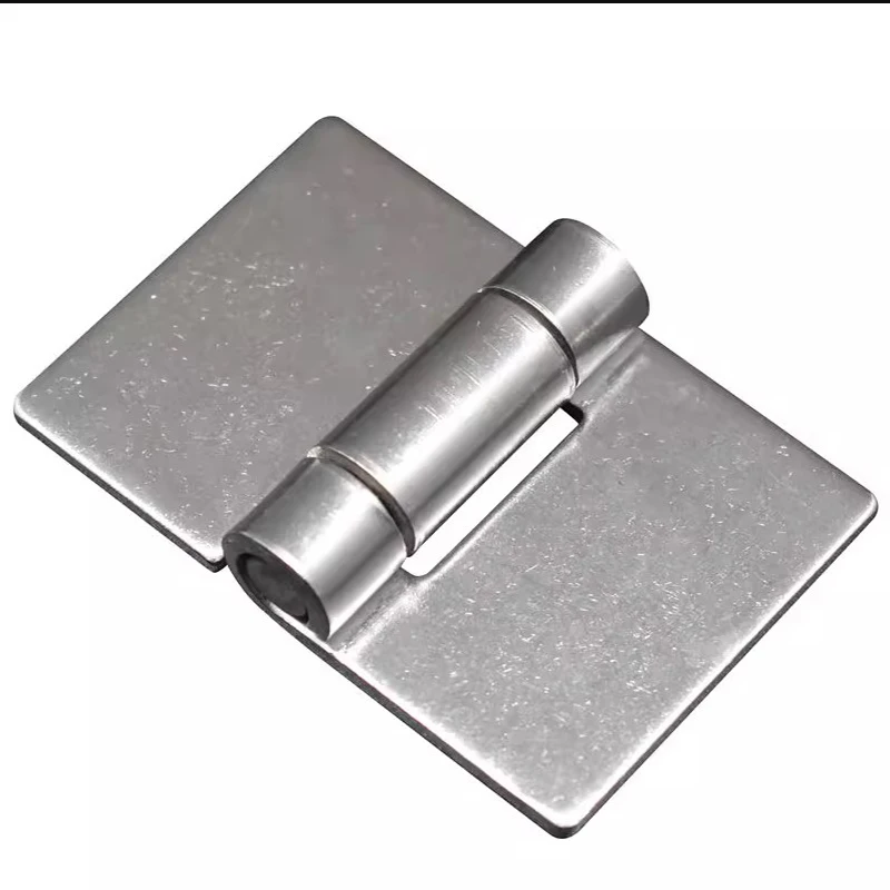 3pcs Stainless steel 304 heavy-duty seamless welded hinge 50 * 75 * 3mm thickened industrial hing