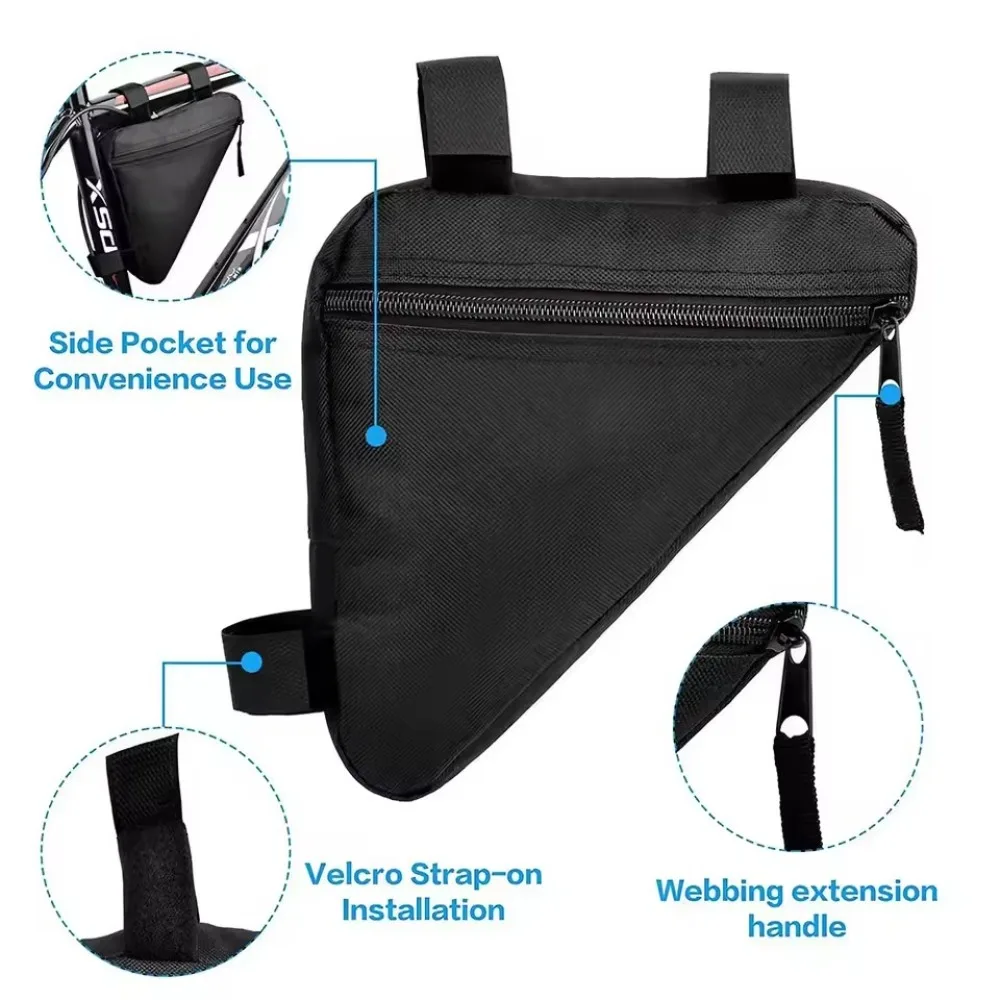 Bike Bicycle Bag MTB Triangle Bag  Front Frame Handlebar Waterproof Cycling Bags Road Bike Pouch Holder Bicycle Accessories
