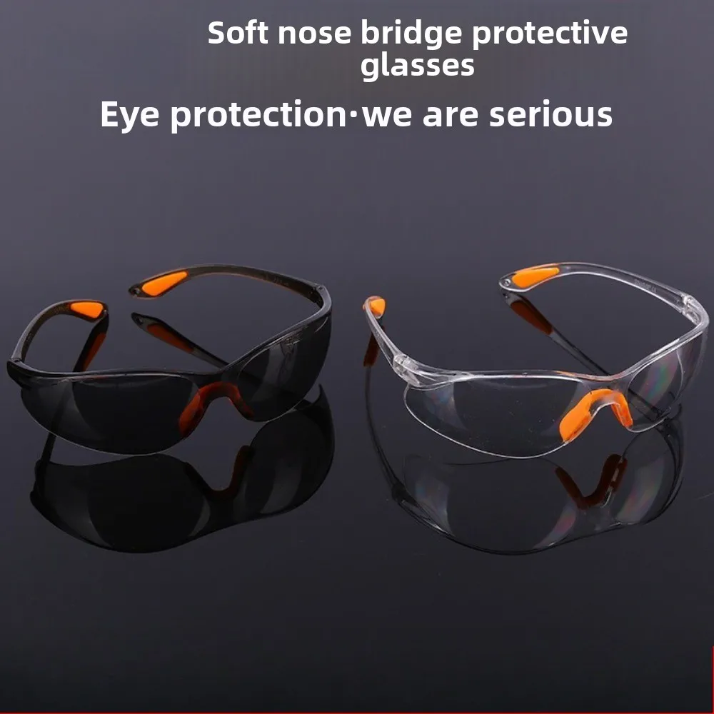 

Soft nose bridge protective glasses, anti-impact goggles, splash-proof, dustproof, windproof and sand-proof, electric welding