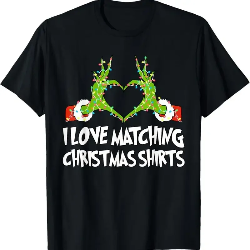 I Love Matching Christmas Shirts But I Don't Couples Xmas T-Shirt
