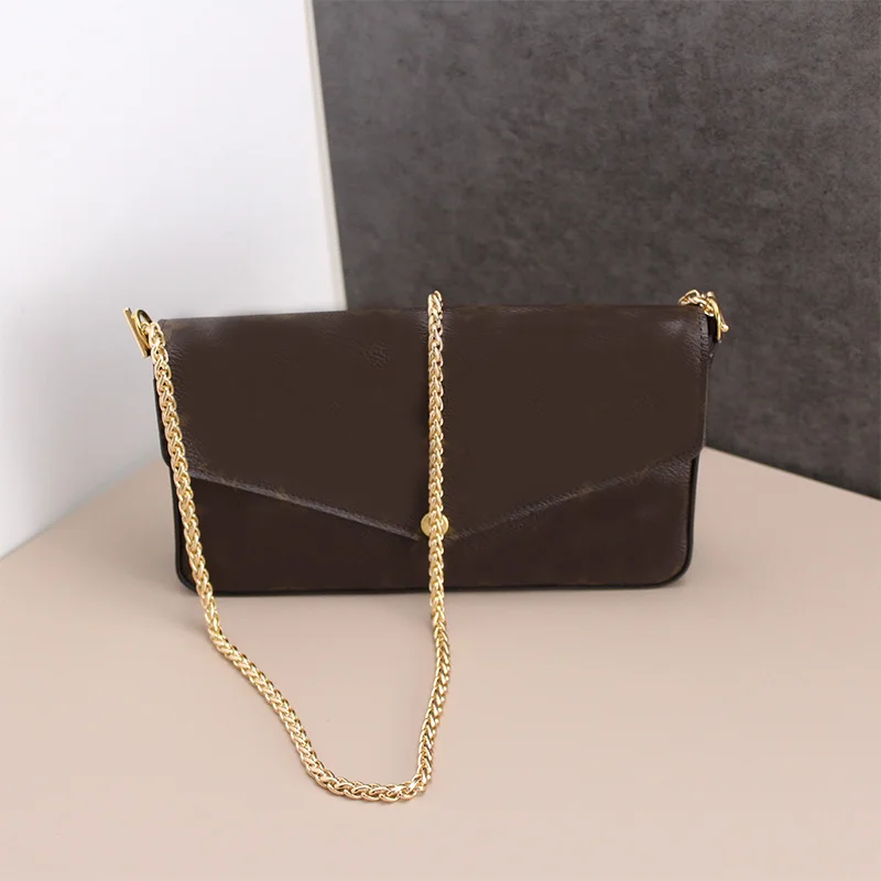 TINBERON T Hook Chain Bag Strap Metal Bag Accessories Luxury Designer Bag Chain Strap Handbag Shoulder Crossbody Bag Chain Strap