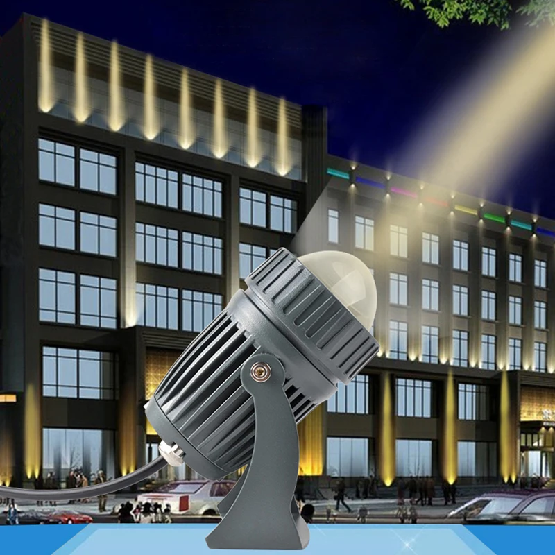 

3W/10W LED Outdoor Waterproof Wall Explore Light Remote Spotlight Laser Gun Lamp Fixture Roof Landscape Hotel Exterior Lighting