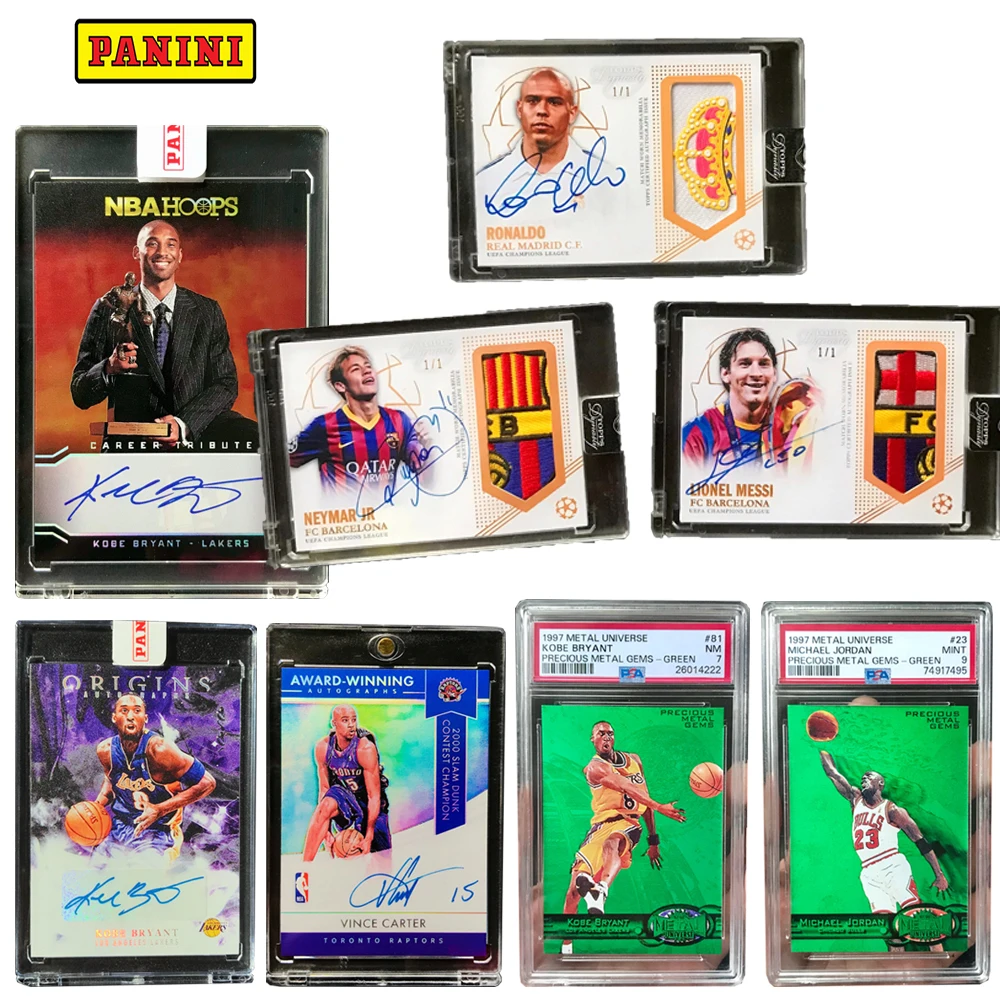 Panini DIY Rare Rating Basketball material Card Bricks Kobe Bryant Jordan Messi Neymar Ronaldo Boy birthday christmas present